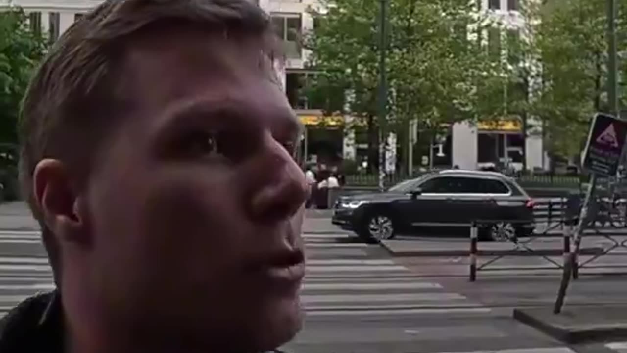 Aggressive Engineers in Brussels, Belgium 🇧🇪 who are standing on the street...