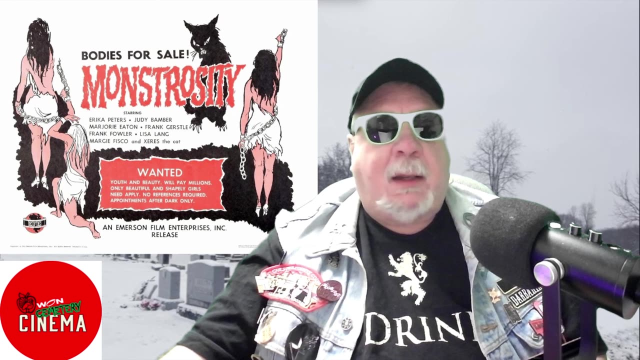 Cemetery Cinema Presents PRESENTS DA-WAke MONSTOSITY- THE ATOMIC BRAIN.