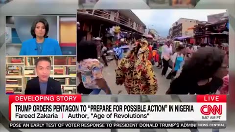 Zakaria is calling Trump's reaction to the killing fields in Nigeria an "emotional outburst"