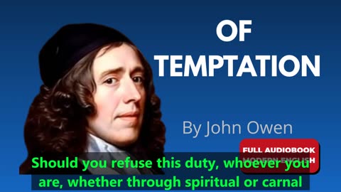 Of Temptation (Modern English) _ John Owen – Full Audiobook