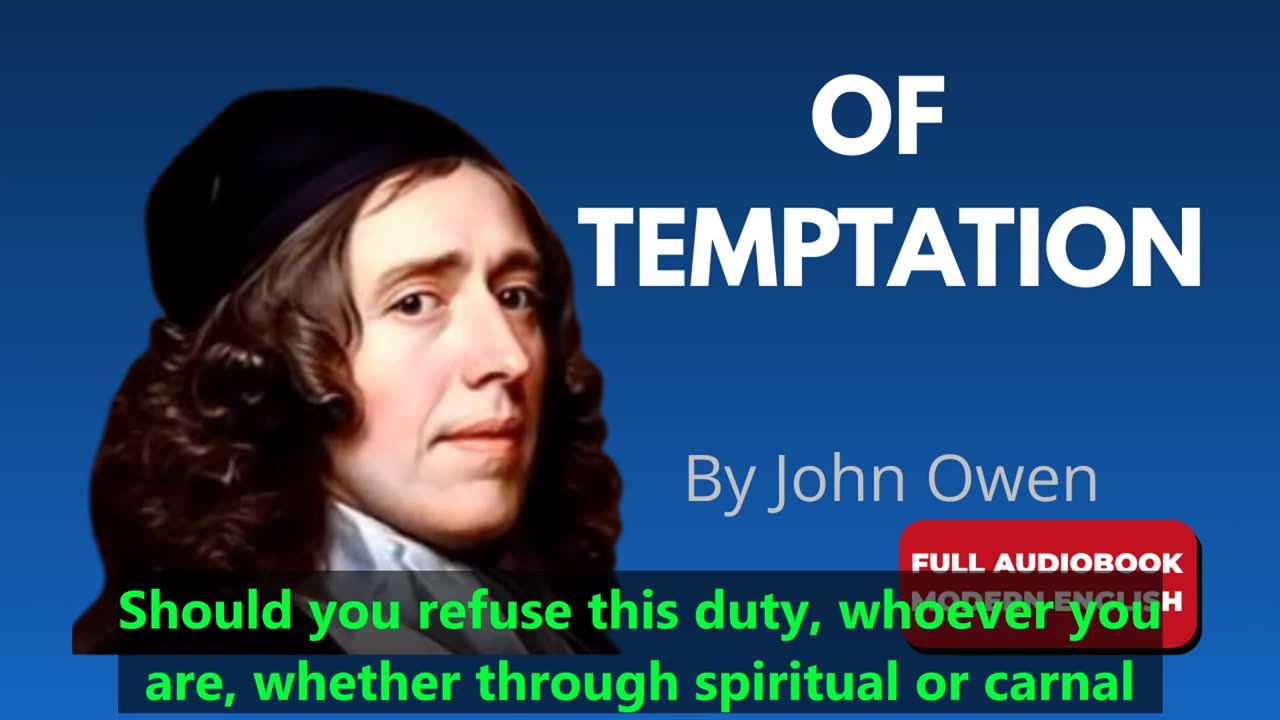 Of Temptation (Modern English) _ John Owen – Full Audiobook