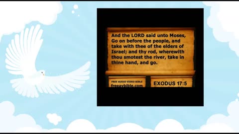 Audio Bible with KJV text Exodus Chapter 17