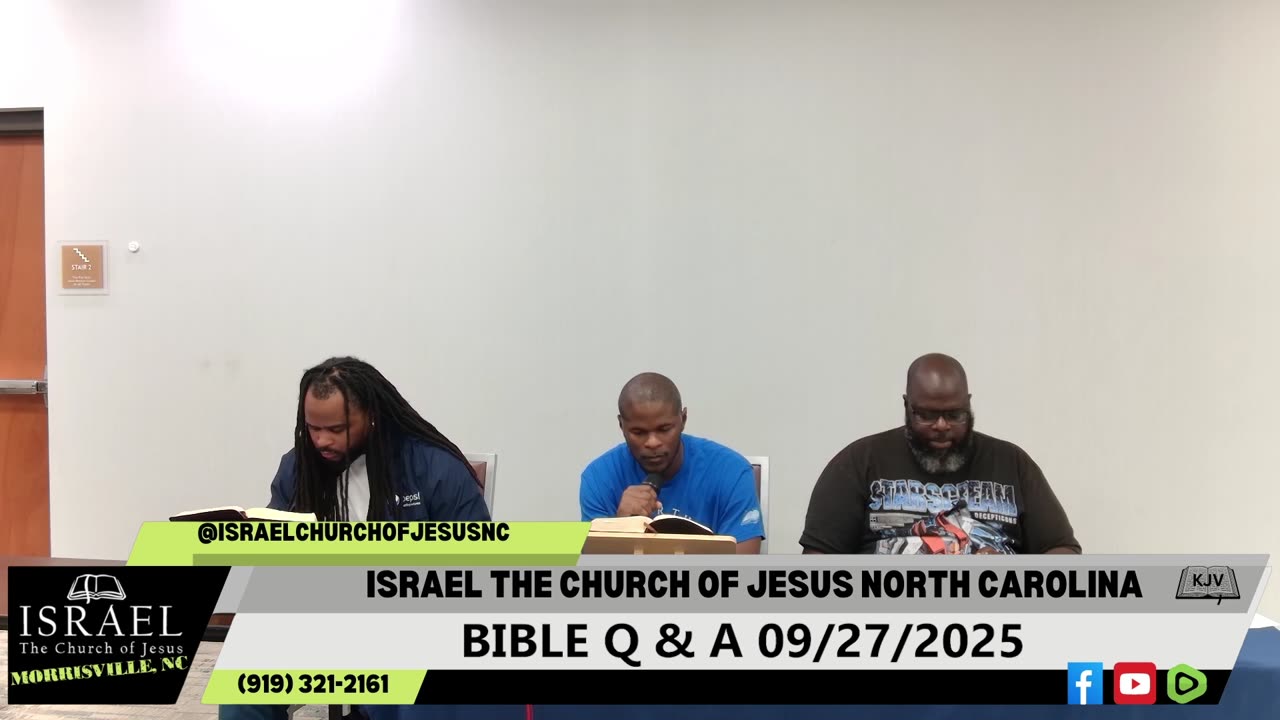 Bible Q & A 09/27/2025