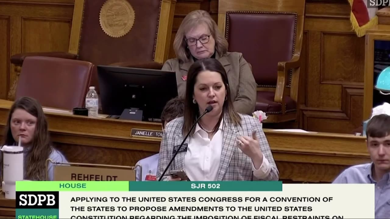 South Dakota Rep. Taylor Reyfeldt injects COMMON SENSE into Debate on Article V