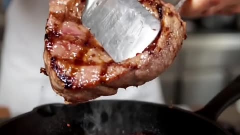 In the kitchen with Alex coocking a good stake