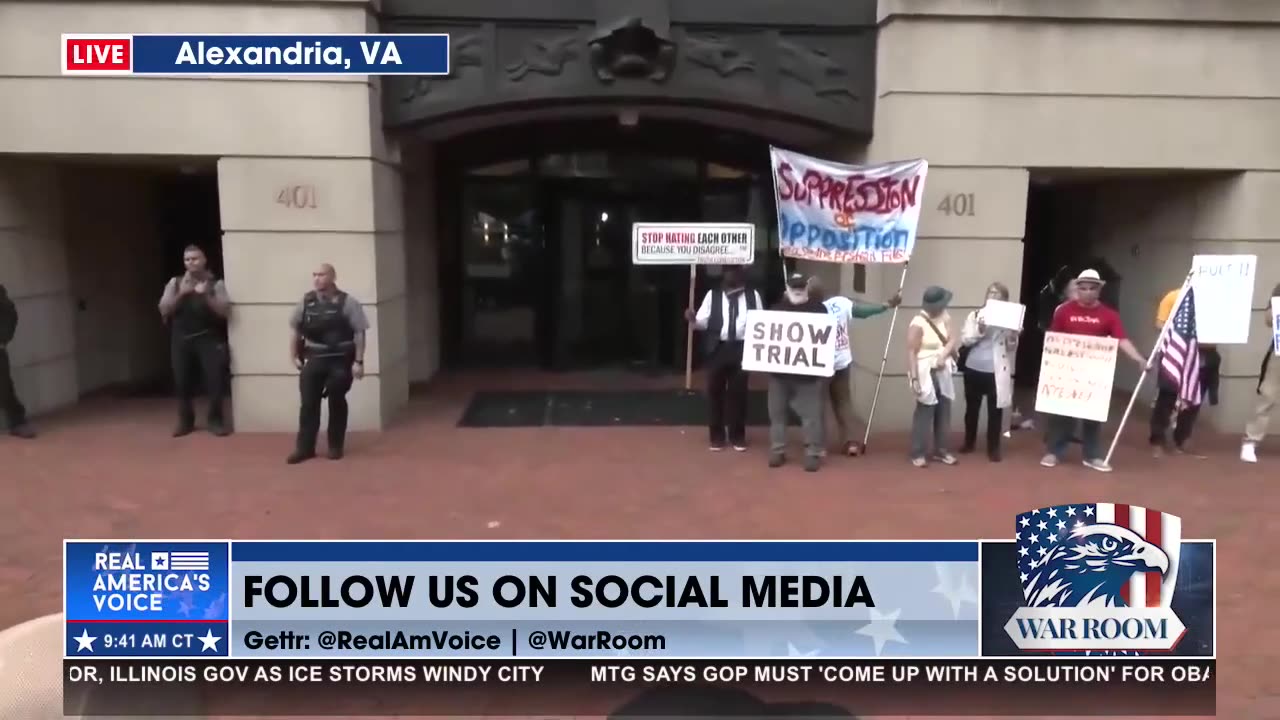 BANNON: The Media Was Told James Comey Would Speak In Front Of The Courthouse Before His Arraignment, But No. He Just Slipped In, Like The Rat He Is
