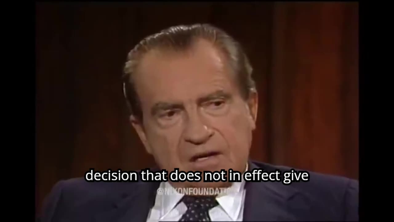 Richard Nixon Discusses Israel