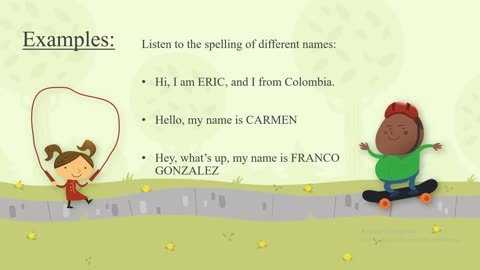 Inglés A1 para principiantes "Spelling Time"