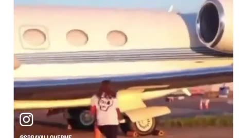 Just stop oil spray painted Taylor Swift's plane