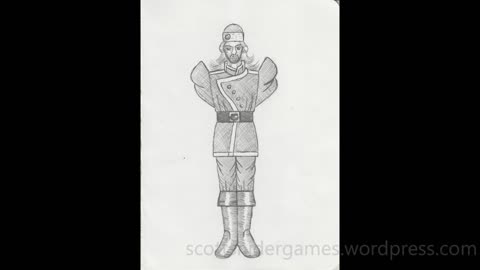 Soldier Pencil Sketch Video #15 (10-17-2025)