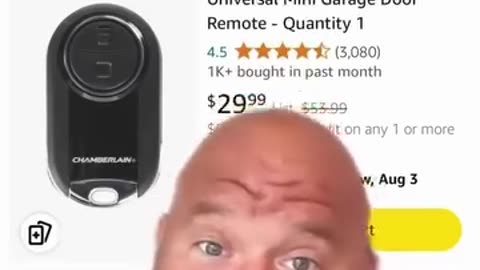 Your garage door is just a curtain. NEW TWIST!!!