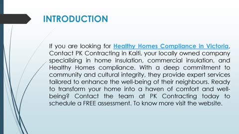 If you are looking for Healthy Homes Compliance in Victoria