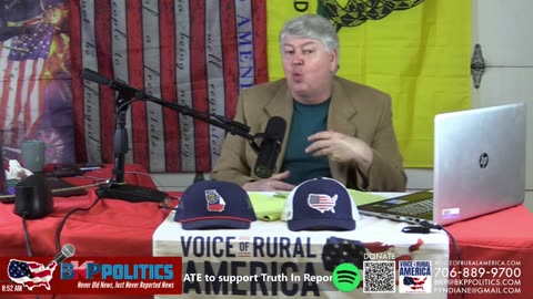 LIVESTREAM - Thursday February 20, 2025 - 8:00am ET - Voice of Rural America with BKP