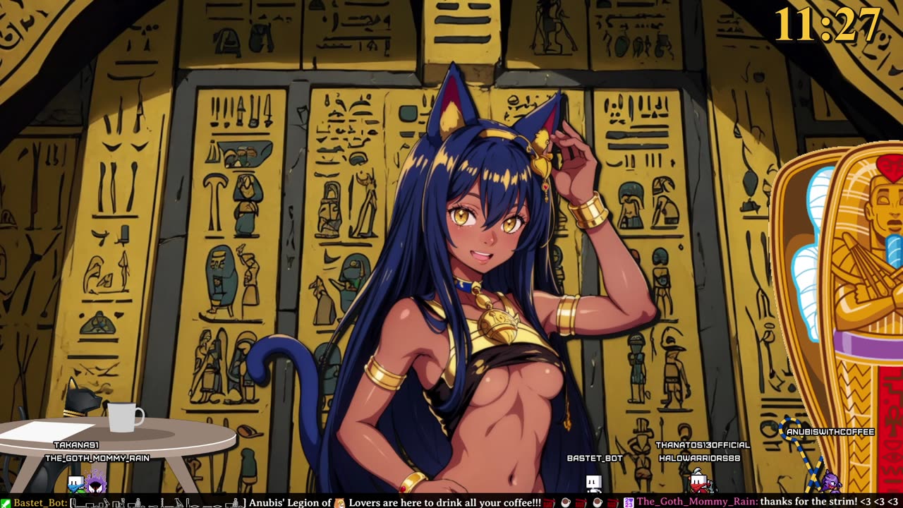 Chillin' with Anubis