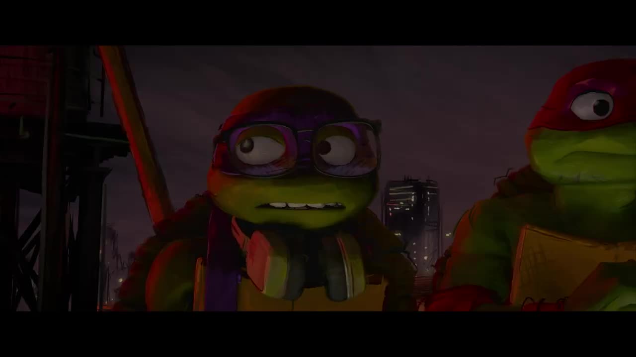 TEENAGE MUTANT NINJA TURTLES_ Mutant Mayhem _Sneakin in_ Clip