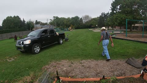 My Uncle is teaching farming to the kids, THE SHEA SHOW