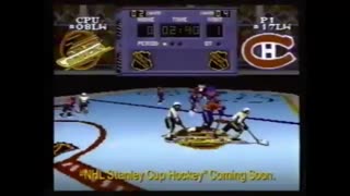 December 18, 1993 - Super Nintendo NHL Stanley Cup Hockey Commercial