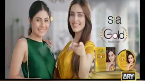 Sia Gold beauty cream TVC