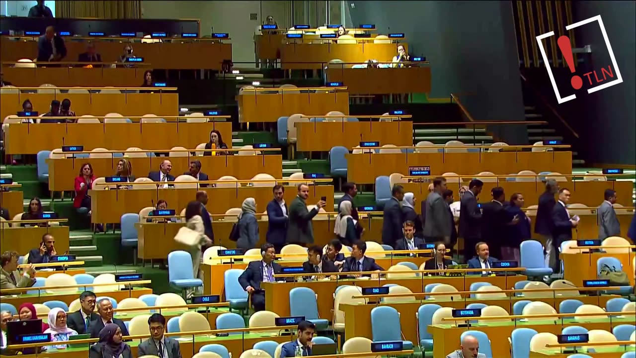 Decenas de países abandonan el discurso de Netanyahu en la ONU