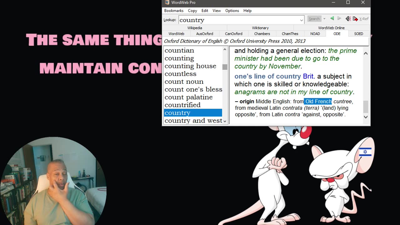 Pinky and the brain maintain control over the world!