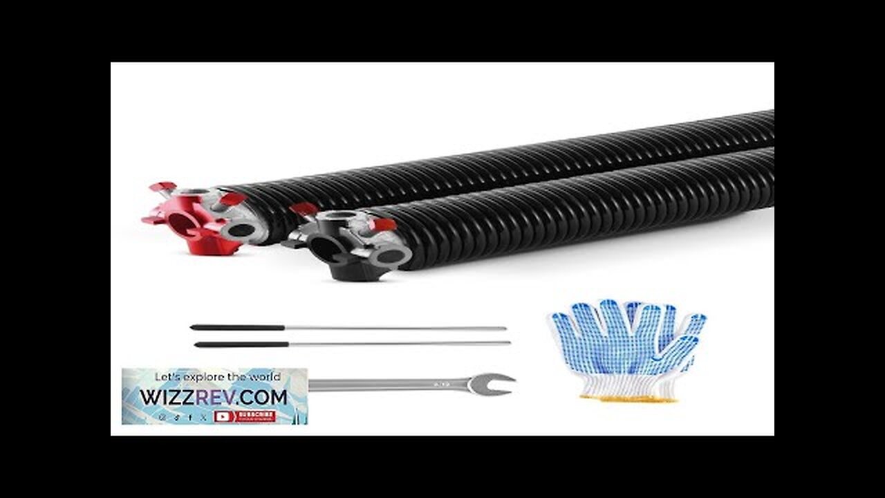 Garage Door Torsion Springs Pair of 0.25 x 2 x 32 inch Review