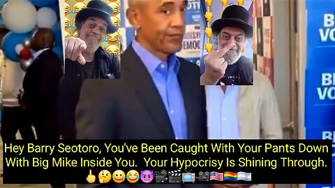 Obama Caught In His Deceitful Hypocrisy. 🖕🤔😀😂😈📽🎬📺🎥🇺🇲🏳️‍🌈🏳️‍⚧️
