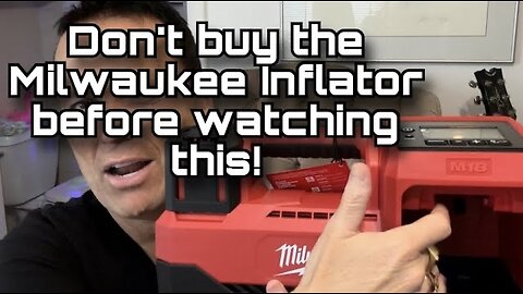 Don’t Buy The Milwaukee Inflator Until You Watch This. Milwaukee tire inflator review