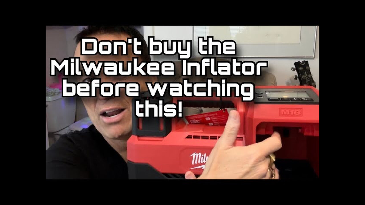 Don’t Buy The Milwaukee Inflator Until You Watch This. Milwaukee tire inflator review