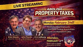 Abolish Property Tax Townhall at Auburn Career Center LIVE
