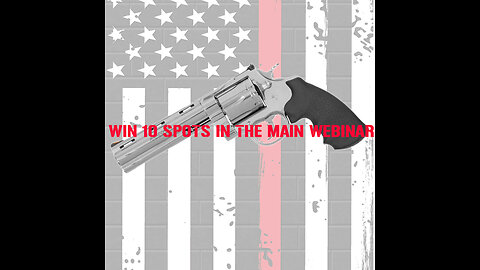 COLT ANACONDA MINI #1 FOR 10 SPOTS IN THE MAIN WEBINAR