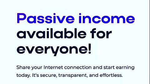 Passive income of money without investments The application independently earns money