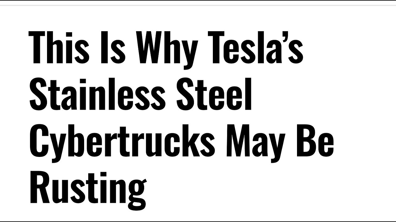 It's obvious why Musk wants to ELIMINATE REGULATION