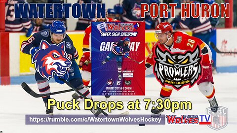 Wolves v Port Huron Jan. 31 at 7:15