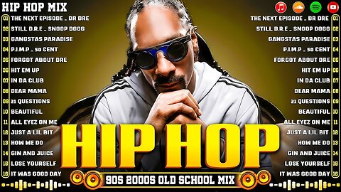 🔥 LEGENDARY OLD SCHOOL HIP HOP MIX 🔥 Snoop Dogg, Dr. Dre, 50 Cent, 2Pac, Ice Cube, Eminem & More 🎧