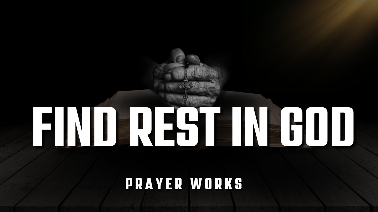 A Prayer of Surrender and trust