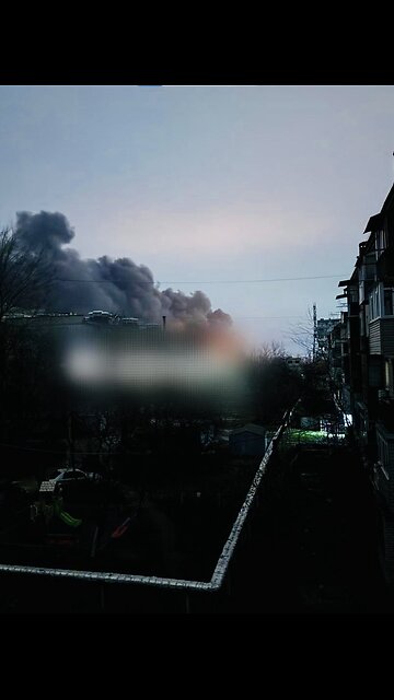 🇷🇺 🏹🎥 "Iskander" missiles were utilized in an attack on the Kryvyi Rih thermal power plant