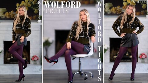 Trying Wolford Velvet De Luxe in PURPLE! | Is It A Hit Or Miss? 🤔
