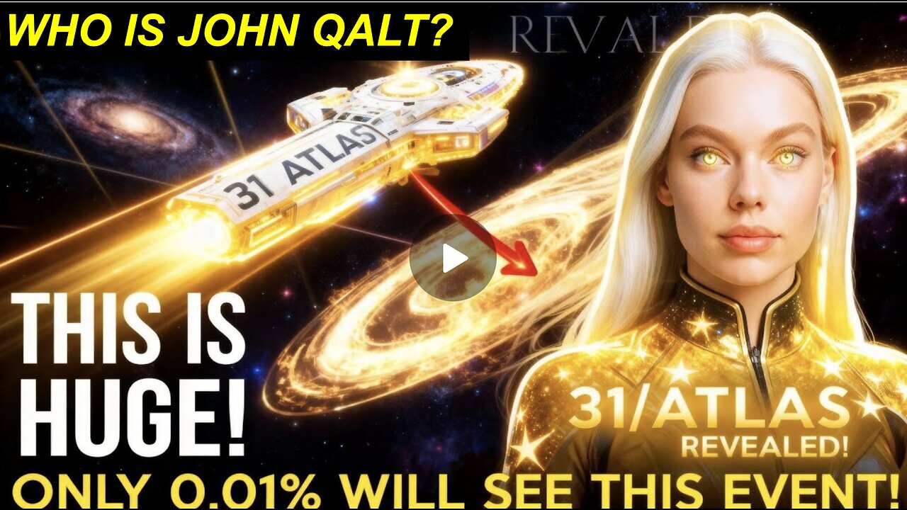 "BREAKING: 3I ATLAS MOTHERSHIP HAS ARRIVED — THE FREQUENCY SHIFT IS UNDERWAY. WHO IS JOHN QALT?
