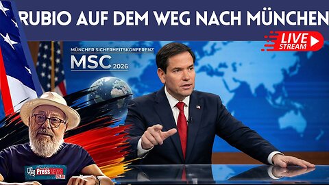 LIVE - Marco Rubio auf dem Weg zur Sicherehitskonferenz in München
