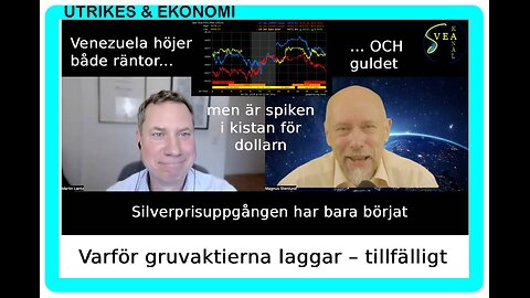 Utrikes & Ekonomi 73 : Varför gruvaktierna laggar – men bara tillfälligt