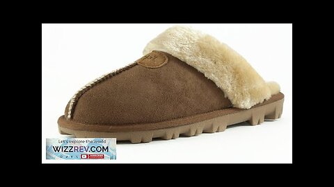 CLPP'LI Womens Slip on Faux Fur Warm Winter Mules Fluffy Suede Comfy Review