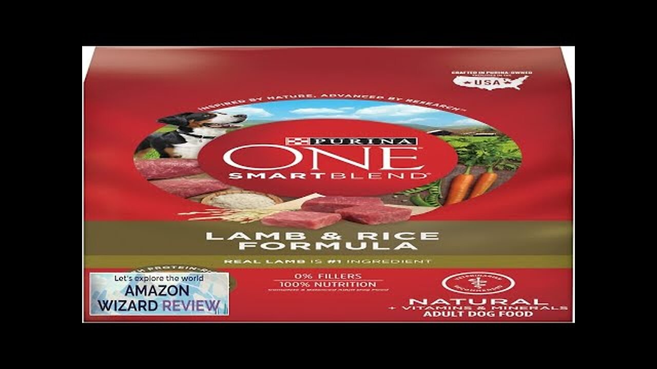 Purina ONE Dry Dog Food Lamb and Rice Formula 31.1 lb. Review