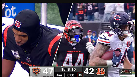 You won’t believe how this game ended BEARS VS BENGALS