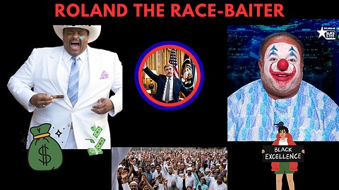 Roland Martin needs angry black people to make him rich....
