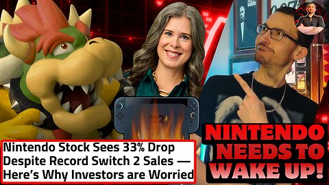 Nintendo is in BIG Trouble! New President is a WOKE Activist and Their Stock is in Free Fall!