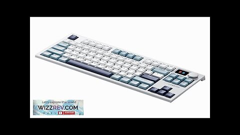 LANGTU LT84 Tri-mode Mechanical Gaming Keyboard with Display Screen and Knob 84 Review