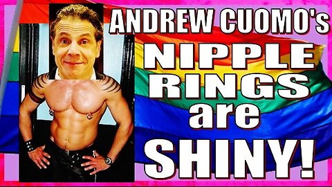 ANDREW CUOMO's NIPPLE RINGS ARE SHINY!