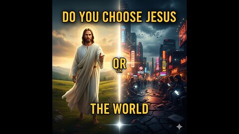 Jesus or the World? | A Solemn Warning to Modern Christianity 🇺🇸