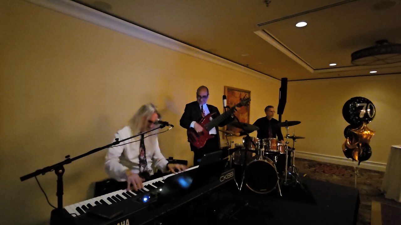 GREAT BALLS OF FIRE on Piano, Bass & Drums (Top Gun: Maverick Cover with LIVE Vocals!)