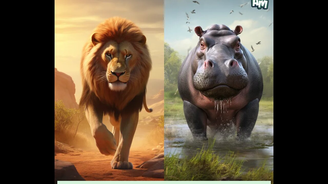 Hippo mates with lion